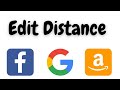 edit distance | edit distance leetcode python | leetcode 72