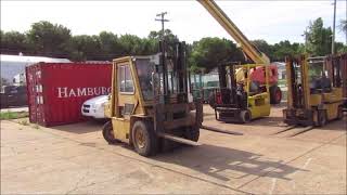 Caterpillar V80E forklift for sale | no-reserve Internet auction September 28, 2017