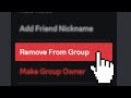 How To Kick From Discord Group Chat (REMOVE MEMBERS)