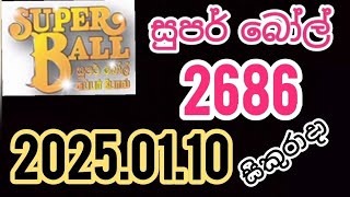 Super Ball 2686 #2025.01.10 #DLB #Lottery #Results #Lotherai #dinum_anka #2686 #DLB #Lottery