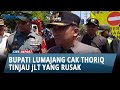 Bupati Lumajang Cak Thoriq Tinjau Langsung, Sejumlah Titik Jalan di JLT Lumajang yang Rusak Parah