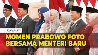 Momen Presiden Prabowo Foto Bersama Mendiktisaintek Baru hingga Kepala Badan Usai Pelantikan