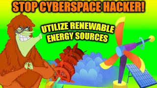 PBS Kids Game Cyberchase Hacker | Renewable Energy For Kids | Solar, Wind & Water Energy For Kids