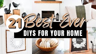🌟21 BEST EVER HIGH END DIYS TO TRY FOR YOUR HOME