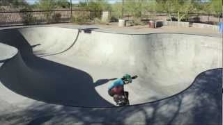 Little Hopper with a Frontside Air / McDowell Mountain Ranch Skate Park