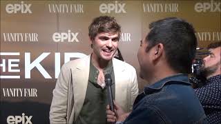 Alex Roe Red Carpet Interview at EPIX's Billy the Kid Premiere