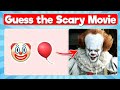 Guess the Scary Movies by the Emojis 🤡 Horror Movie Emoji Quiz