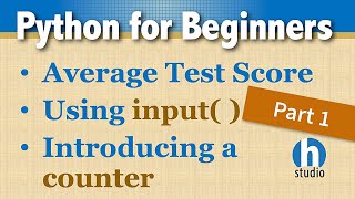 Calculating Average Test Score with Python - Pt 1