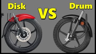 Disk Brake VS Drum Brake Which System Is Best In Motorcycle