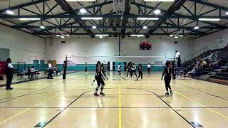 (Set 2 Finals) Life Christian Academy vs Magnolia Christian Girl's Varsity Volleyball Match #4k