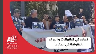 المغرب I تصاعد في الانتهاكات والجرائم الحقوقية مع نهاية السنة الجارية