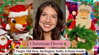 Target Christmas Decorations: ☃️ 🎁 ♥️ Kohls, Burlington & Home Goods ✨