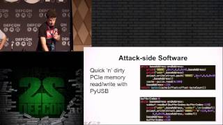 DEF CON 22 - Joe FitzPatrick and Miles Crabill - NSA Playset: PCIe