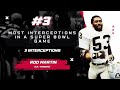 10 GREATEST SUPER BOWL DEFENSIVE RECORDS in a game