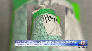Two Jefferson City men arrested, allegedly found with more than 900 fentanyl pills