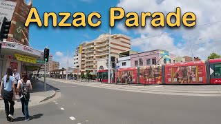 Anzac Parade, Kensington, Kingsford, NSW, Australia Jan 2024