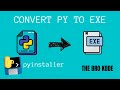 py to exe | How to convert a .py file to .exe file | pyinstaller