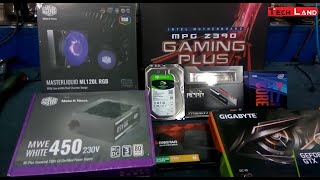 PC Build With MSI Z390 GAMING PLUS Core i7 9700K GTX 1650 Super OC 4GB G.skill RAM | Tech Land