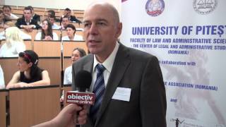 Profesorul Eugen Chelaru, despre conferinta internationala de la Univ. Pitesti