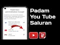 Cara Memadam Saluran Youtube Secara Kekal |  Padamkan Saluran YouTube pada Telefon (2025)