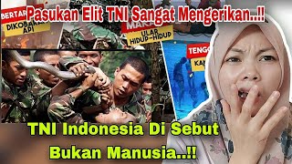 TNI INDONESIA BUKAN MANUSIA ‼️GANASNYA GEMBLENGAN PASUKAN ELIT INDONESIA ‼️ MALAYSIA REACT 🇲🇾