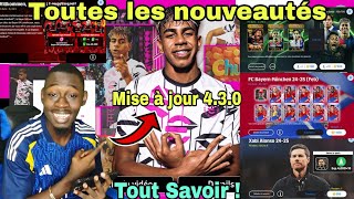 Mise à jour 4.3.0 : Toutes les nouveautés 🤯🥰 || Efootball mobile