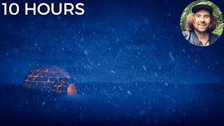 Blizzard Snowstorm & Arctic Howling Wind Sounds for Sleeping, Relaxing, & Insomnia | Igloo Ambience