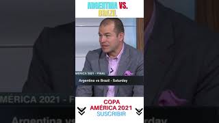 Argentina vs  Brazil Copa America 2021