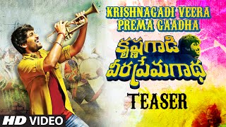 Krishnagadi Veera Prema Gaadha Video Teaser || Nani, Mehr Pirzada