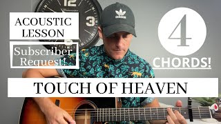 TOUCH OF HEAVEN | Hillsong | Bethel | David Funk - Acoustic Guitar Lesson