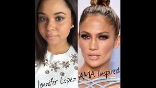 Jennifer Lopez Inspired AMA Make-up Look