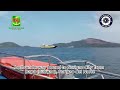 M/V BINIBINING ABRA DE ILOG overtaken by M/V SABINA FERRY 6 both underway bound to Surigao City