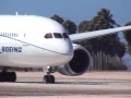 Boeing 787 Dreamliner taking off RWY 8 At TJBQ Rafael hernandez airport Aguadilla PR