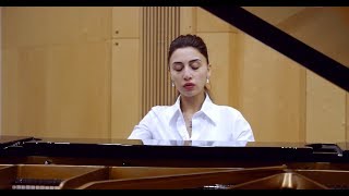 Tatia Chikovani plays Bach Piano Partita No. 2 in C Minor. BWV 826