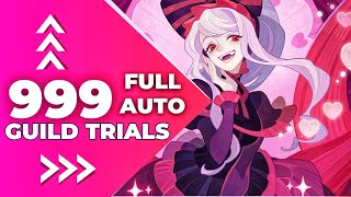 AFK arena // Shalltear Bloodfallen guild trial 999 level // FULL AUTO !