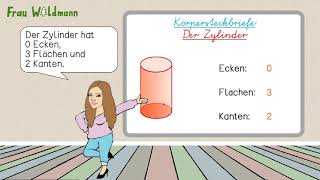 Geometrische Körperformen - Lernvideo für Kinder