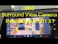 360 Surround View Camera Retrofitted In U11 X1