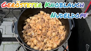 137. gerösteter Knoblauch Nudeldopf