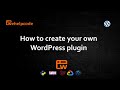 How to create a WordPress plugin | WordPress Tutorial | We Help Code