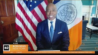Mayor Adams speaks with CBS News New York on the issues