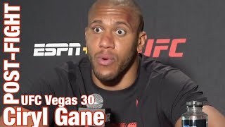 Ciryl Gane wants to fight ex-teammate Francis Ngannou | UFC Vegas 30 Post