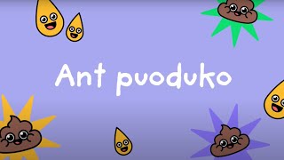 Ant puoduko 👦👧 Edukacinė dainelė | LRT VAIKAI