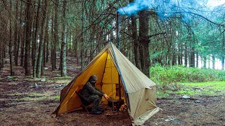 Solo Camping In Violent Storms - Video Compilation