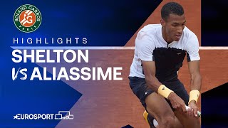 Ben Shelton vs Felix Auger-Aliassime | Round 3 | French Open 2024 Highlights 🇫🇷