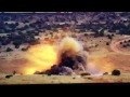 cement truck blows up slow motion