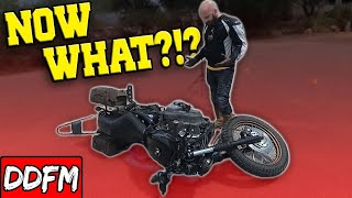 HOW TO LIFT A MOTORCYCLE OFF THE GROUND (Step By Step Guide)