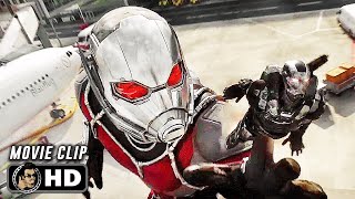 CAPTAIN AMERICA: CIVIL WAR Clip - "Ant-Man Becomes Giant Man" (2016) Sci-Fi