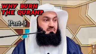Why burn the Quran?