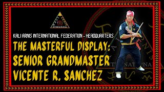 Masterful Display: Senior Grand Master Vicente Sanchez's Arnis Mastery Unleashed!