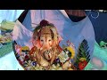 making of mountain view waterfall decoration home ganpati decoration